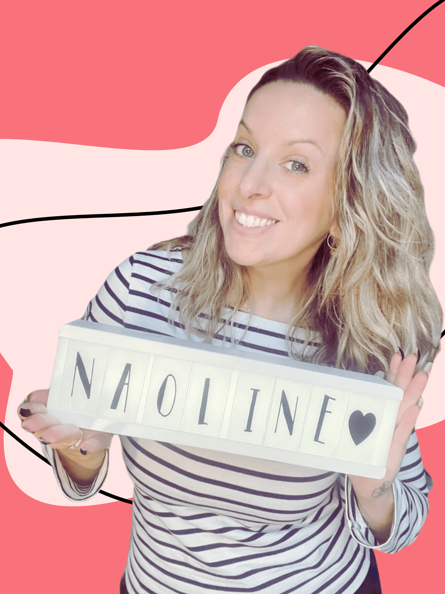 Fondatrice de Naoline Angèle GAUDIN souriante