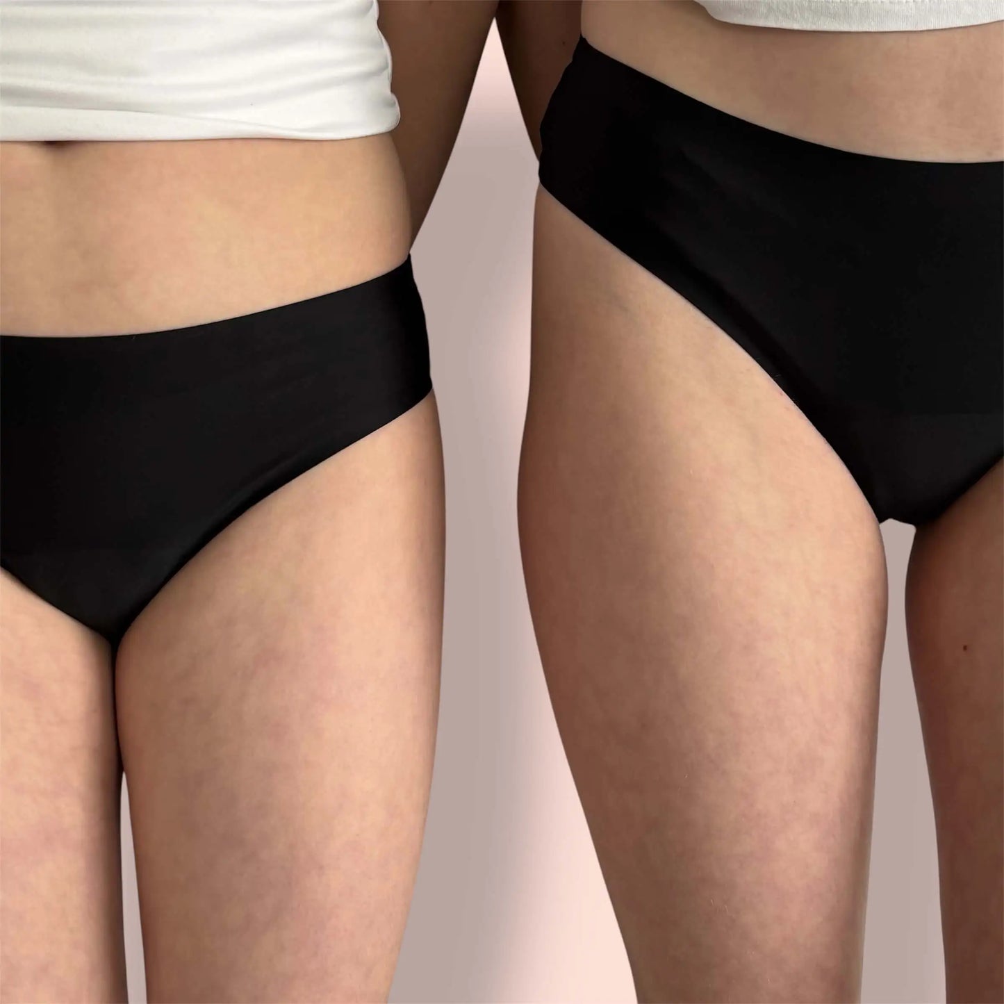 Culotte menstruelle Naoline noire adolescente jeune fille