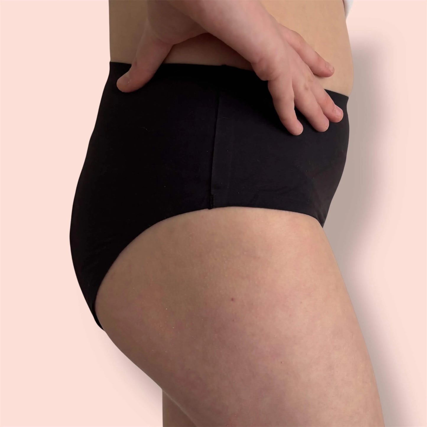 Culotte menstruelle Naoline flux très abondant noire adolescente jeune fille