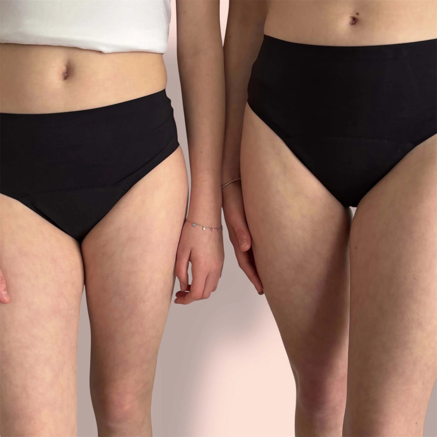 Culotte menstruelle Naoline flux très abondant noire adolescente jeune fille