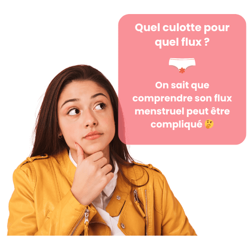 quelle culotte pour quel flux menstruel jeune fille se posant la question